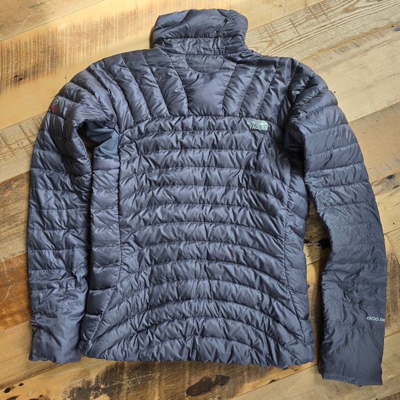 Women's North Face Summitt Series 800 Puffer Down Jacket Gray Size Small - Picture 2 of 12